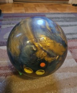 Used Hammer RIP'D 15lb Bowling Ball