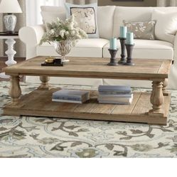 Four Leg Wooden Coffee Table