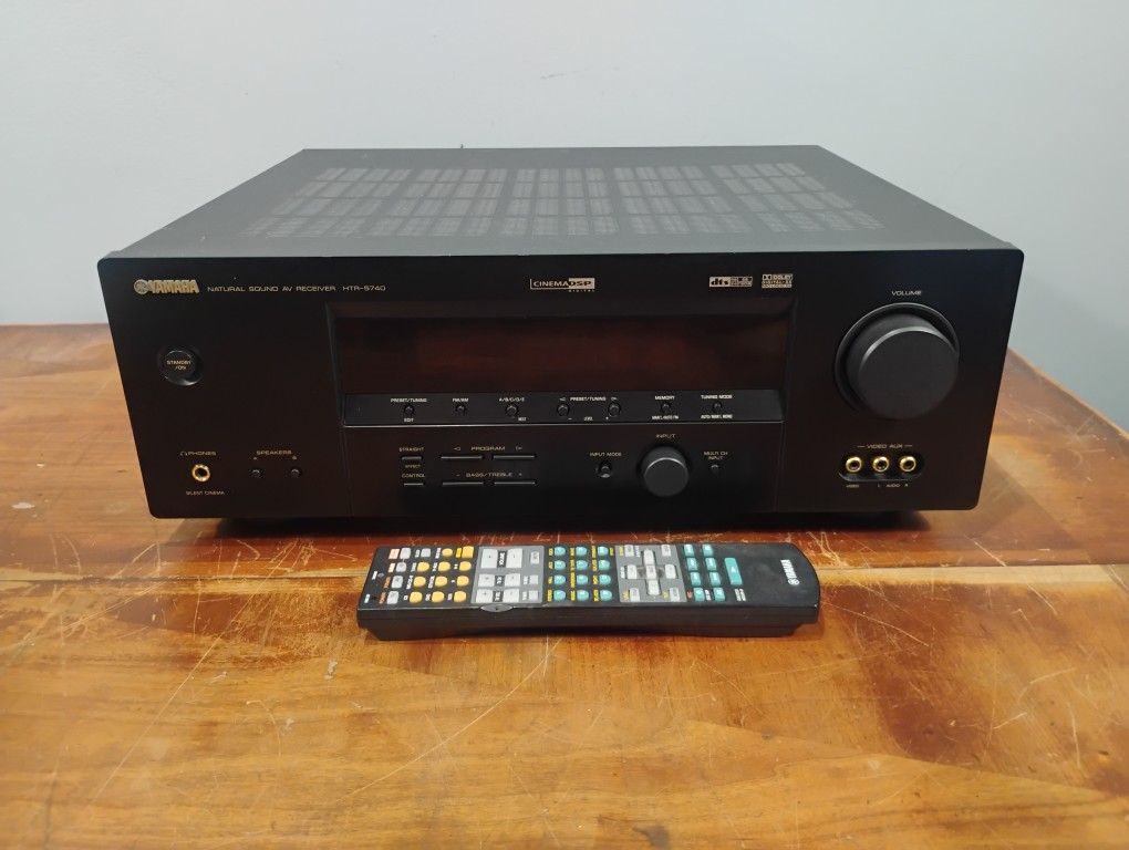 Yamaha 5.1 Stereo Receiver With Remote