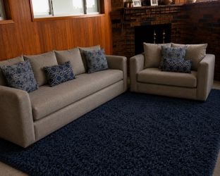 Couch and loveseat