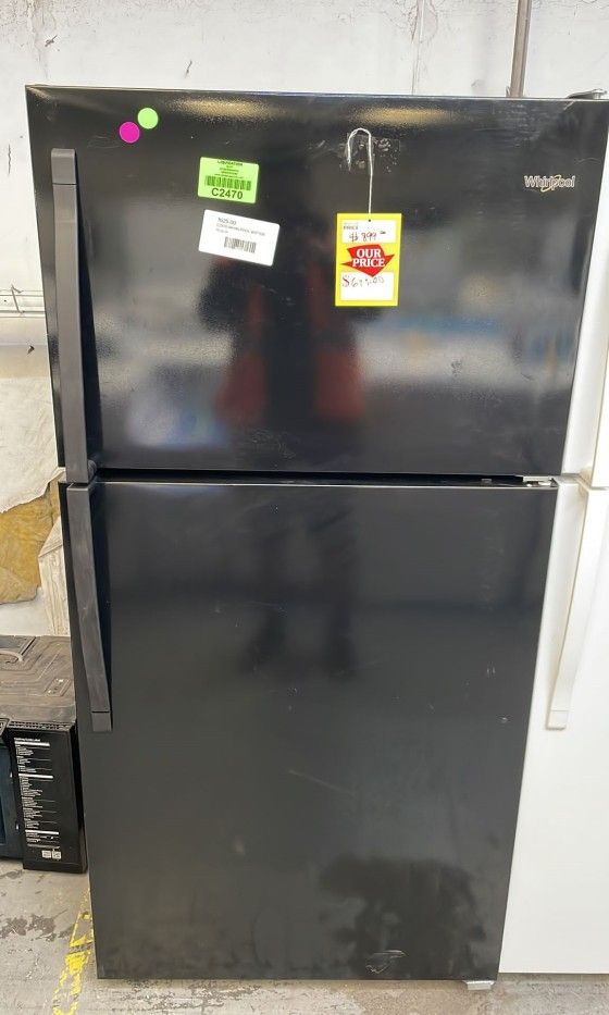 WHIRLPOOL WRT108FZDB 18.2 Cu. Ft. TopFreezer Refrigerator for Sale in