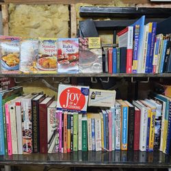 Lot Of 63 Cookbooks Cooking Books Recipes Stephen King Hardback Travel Books Map Books