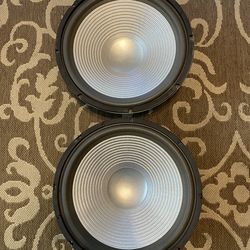 Pair Of 15” 1000 Watt DJ or Home Stereo Speaker Woofers.
