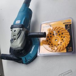 Makita 15A With Atachment And 7" DIAMOND CUP $225 PRICE FIRM