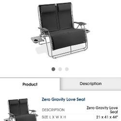 Zero Gravity Chair For Two New 