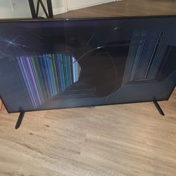 65 Inch LG Smart TV (Cracked Screen)