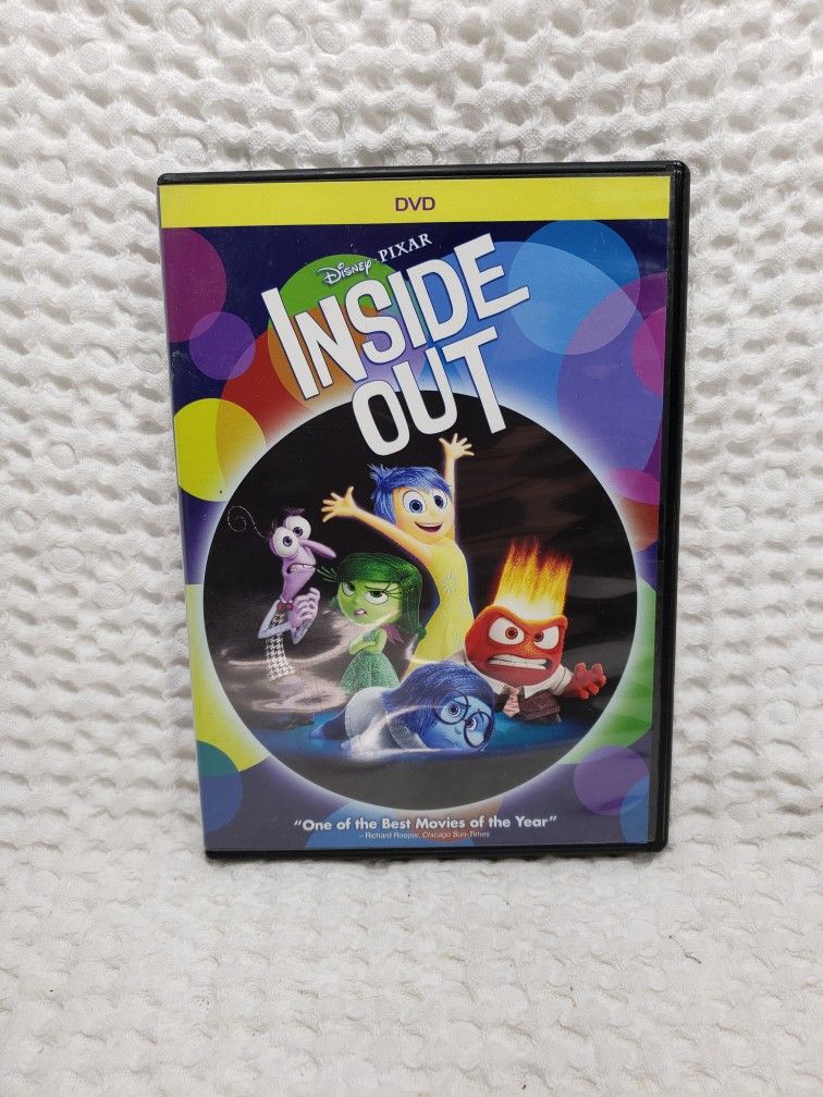 Disney Pixar Inside Out Dvd rated PG run time 95 min. Good condition and smoke free home. 