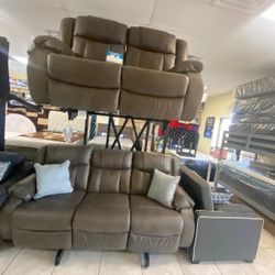 Sofa Loveseat Recliner $1299 Ashley furniture Limited stock 🔥🔥