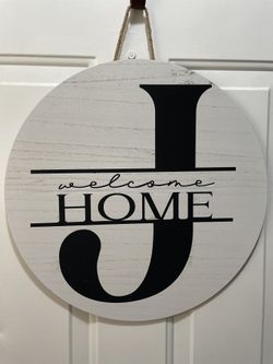 18” Welcome Sign