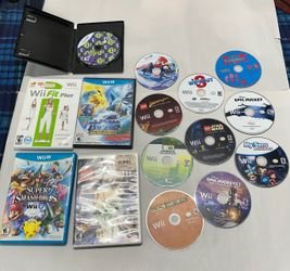 Nintendo Wii/Will U accessories and games