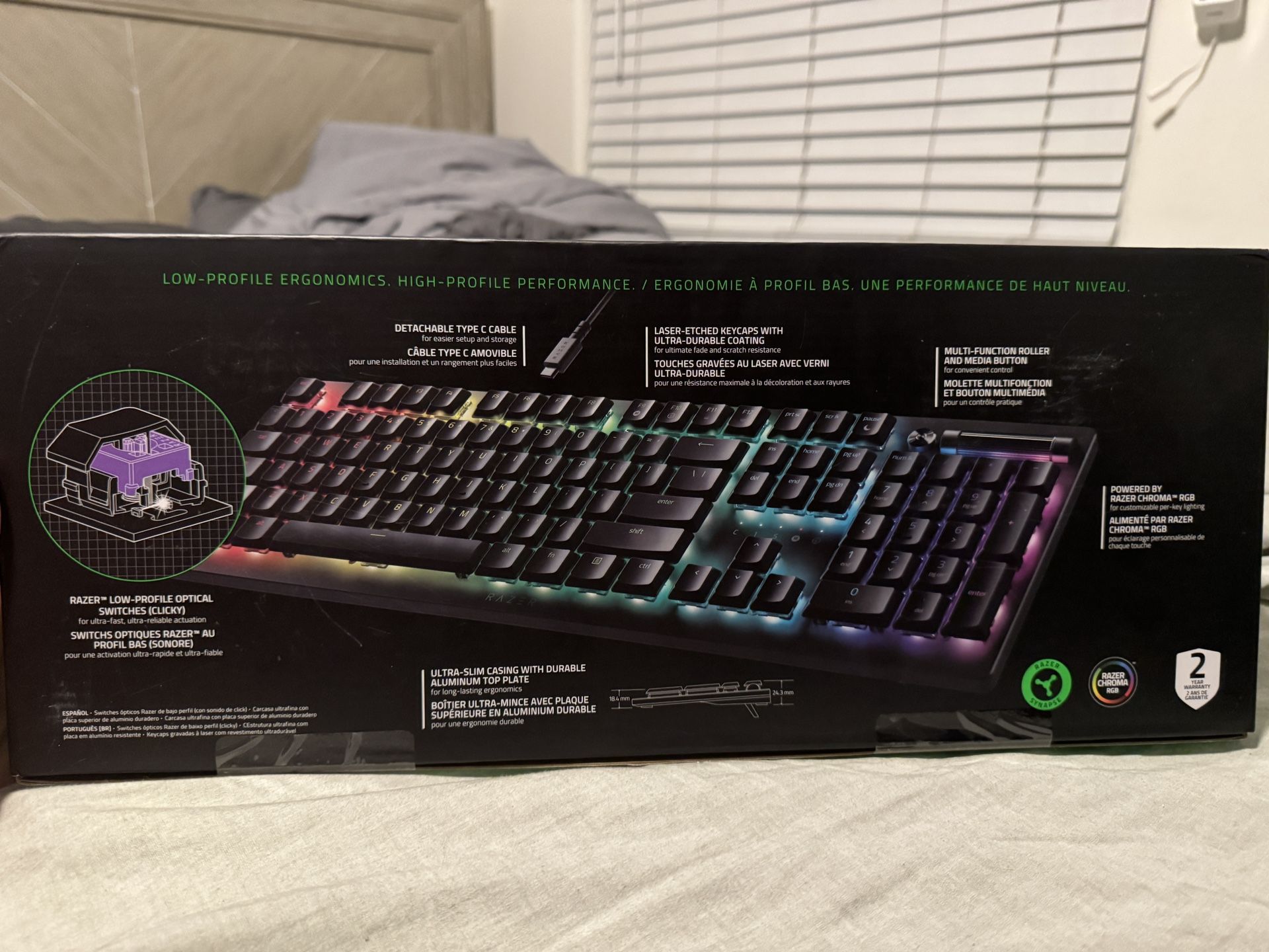 Razer Deathstalker V2 Keyboard