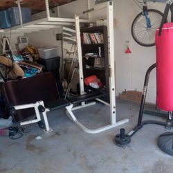 Olympic Weight Bench $80firm 