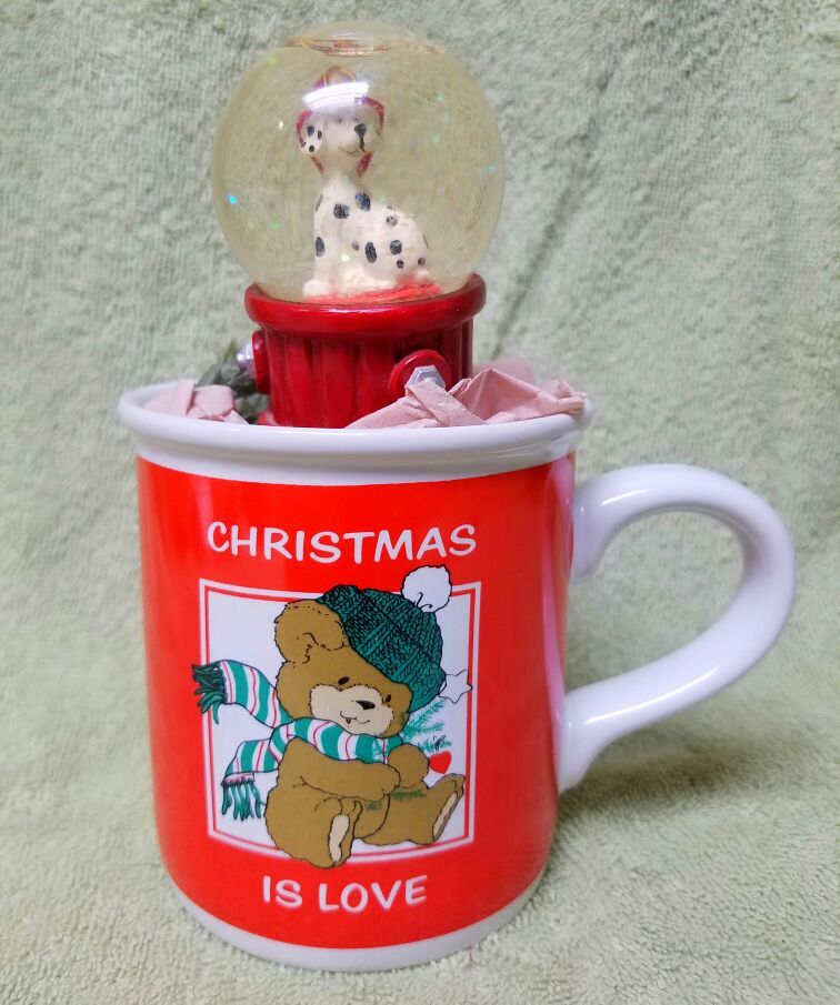 Christmas is Love Bear mug