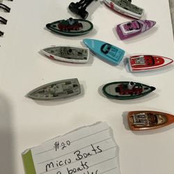 Vintage Micro Machine Boats