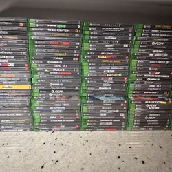 Xbox one and Series X Games