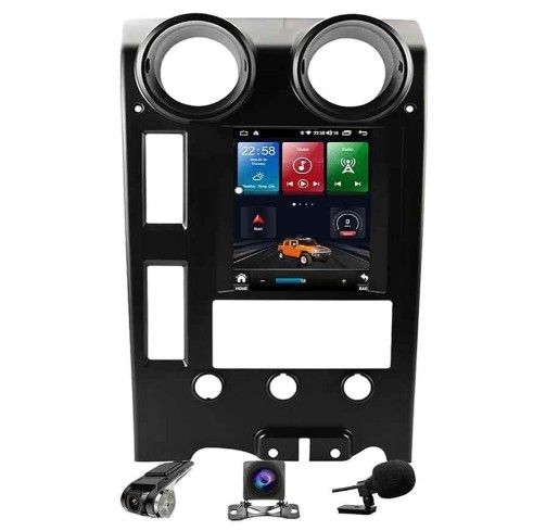 RAM 4G+ROM 64G for Hummer H[hidden information] Tesla Style IPS Touchscreen with Android Auto Car (3714)