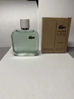 Lacoste L.12.12 Blanc Eau Fraîche for Men 3.3 FL OZ / 100 mL Eau de Toilette