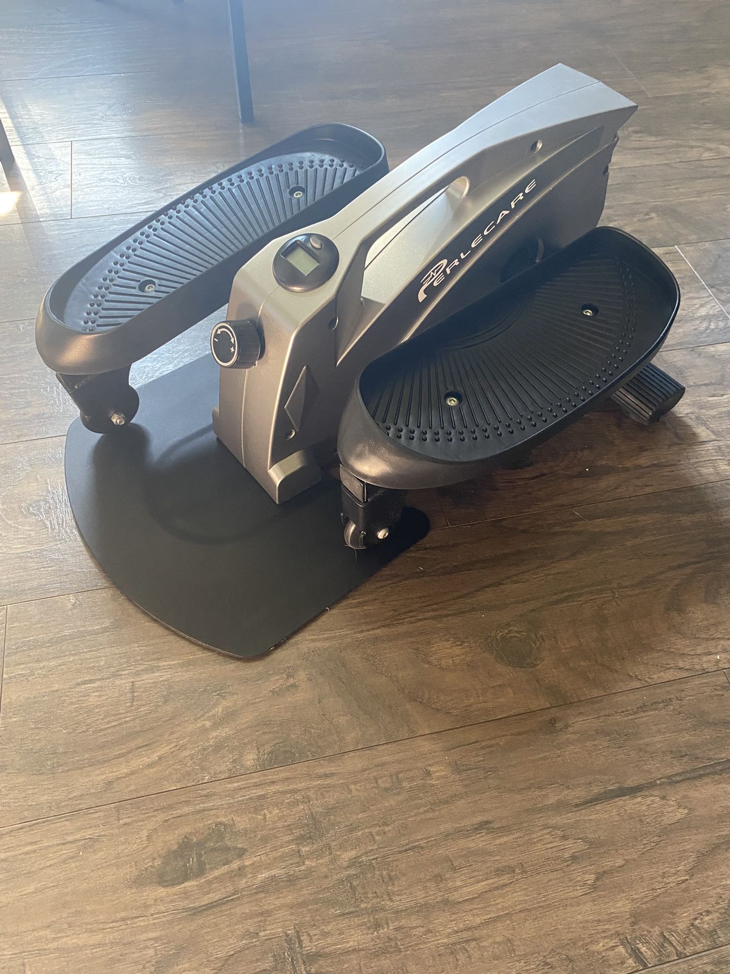 PERLECARE Under Desk Portable Elliptical Machine Bike Pedal Exerciser Stepper