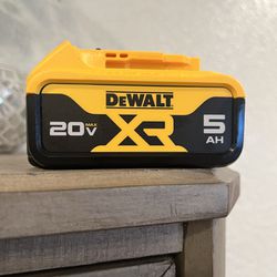 Dewalt 20vMax XR 5.0  Battery