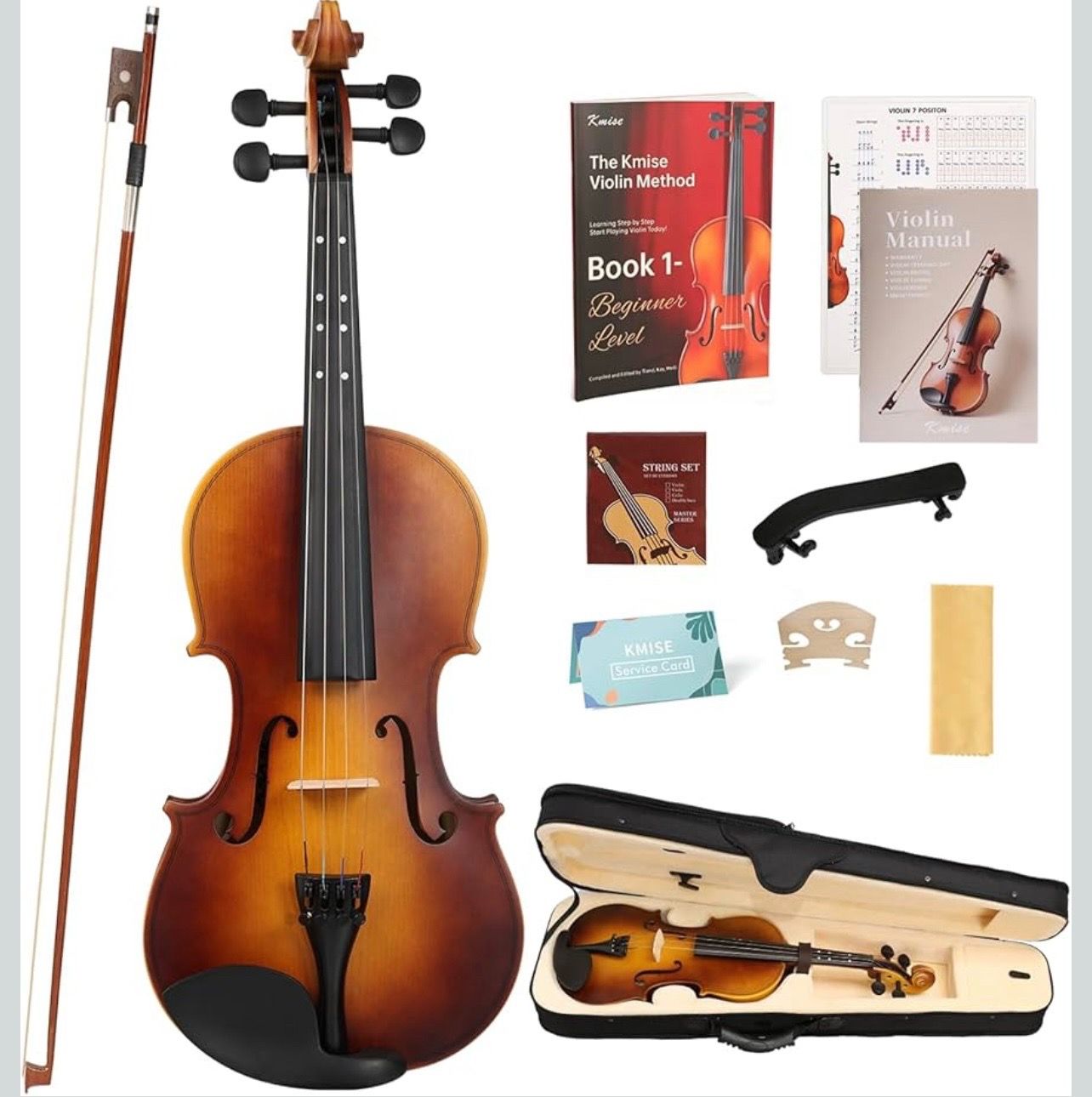 Kmise violin full set