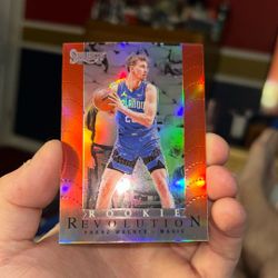 2021-22 Panini Select #24 Franz Wagner Rookie Revolution Red RC Orlando Magic