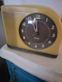 Vintage bedside clock original