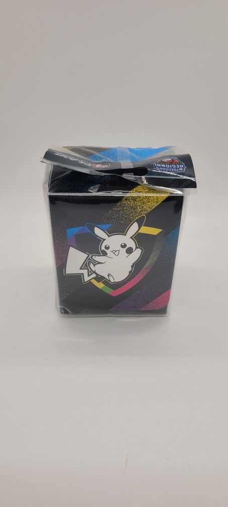 Pokemon Regional Championships Tournament Deck Box Pikachu