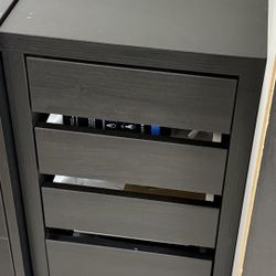 MICKE Drawer unit/drop file storage 