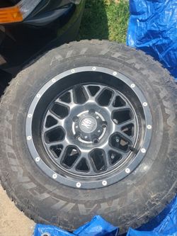 Jeep Wrangler rims and tires