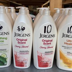 Bergen’s Lotion: Big = $10 / Medium = $6 each