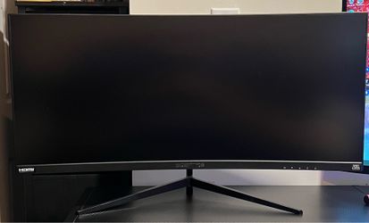 Sceptre 30-inch curved monitor  $150 OBO