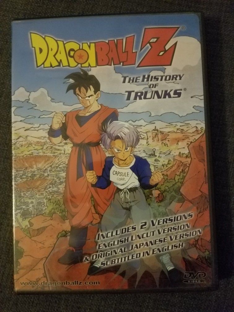 Dragonball Z The History of Trunks Dvd
