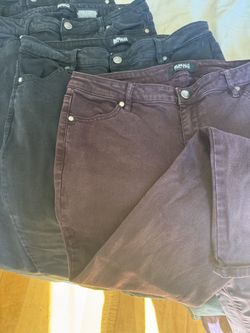 Bundle 5 Skinny Jeans Pants Size 10