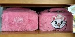 Disney Marie the Cat Fuzzy/Soft Lunch Bag/Makeup Bag