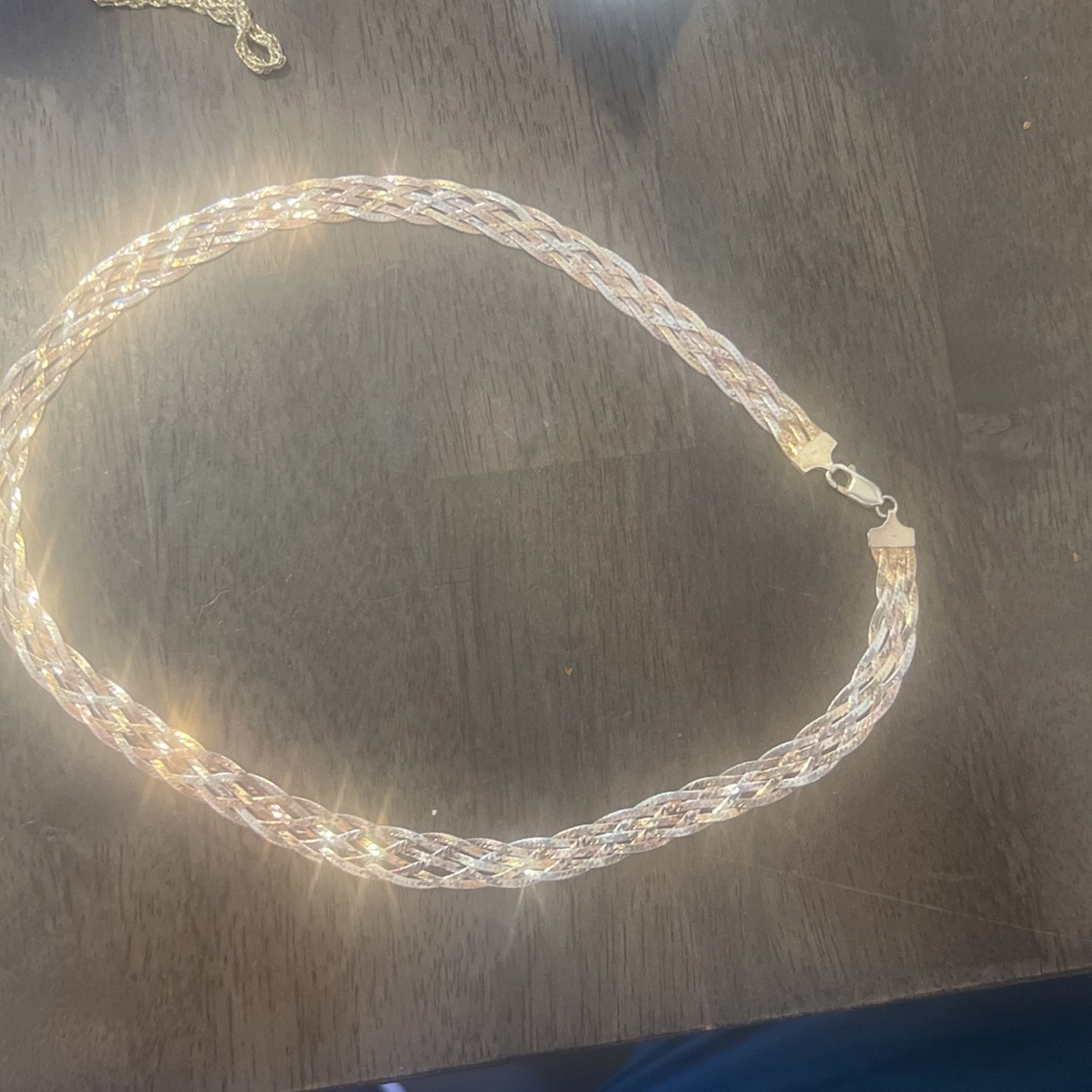 Silver Gold Wash Chain 