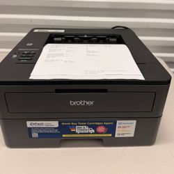 Brother HL-L2370DW Wireless Laser Printer Bundle w/ 2 TN760 Toner Cartridges