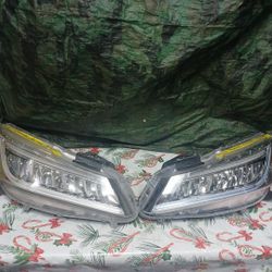 2016-17a Honda Accord L&R Headlight Sedan Computer W/Module 
