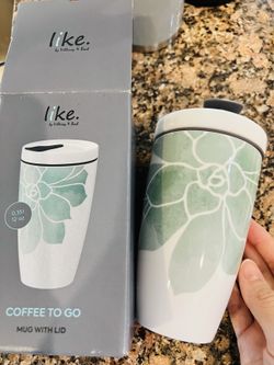 Villeroy & Boch Coffee To Go Travel Mug – Succulent 12oz, New in Box – $45