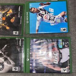 Xbox One Games And Controller 