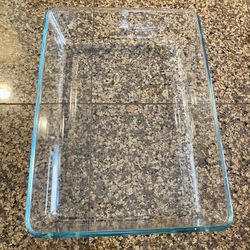 IKEA casserole dish - clear glass - oven baking baker