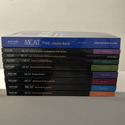 MCAT Kaplan Books 5th Edition 