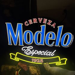 corona Modelo neon signs