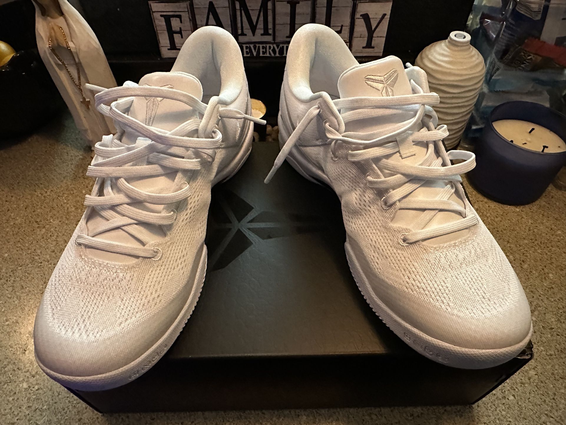 Nike Kobe 8 Protro White 8.5