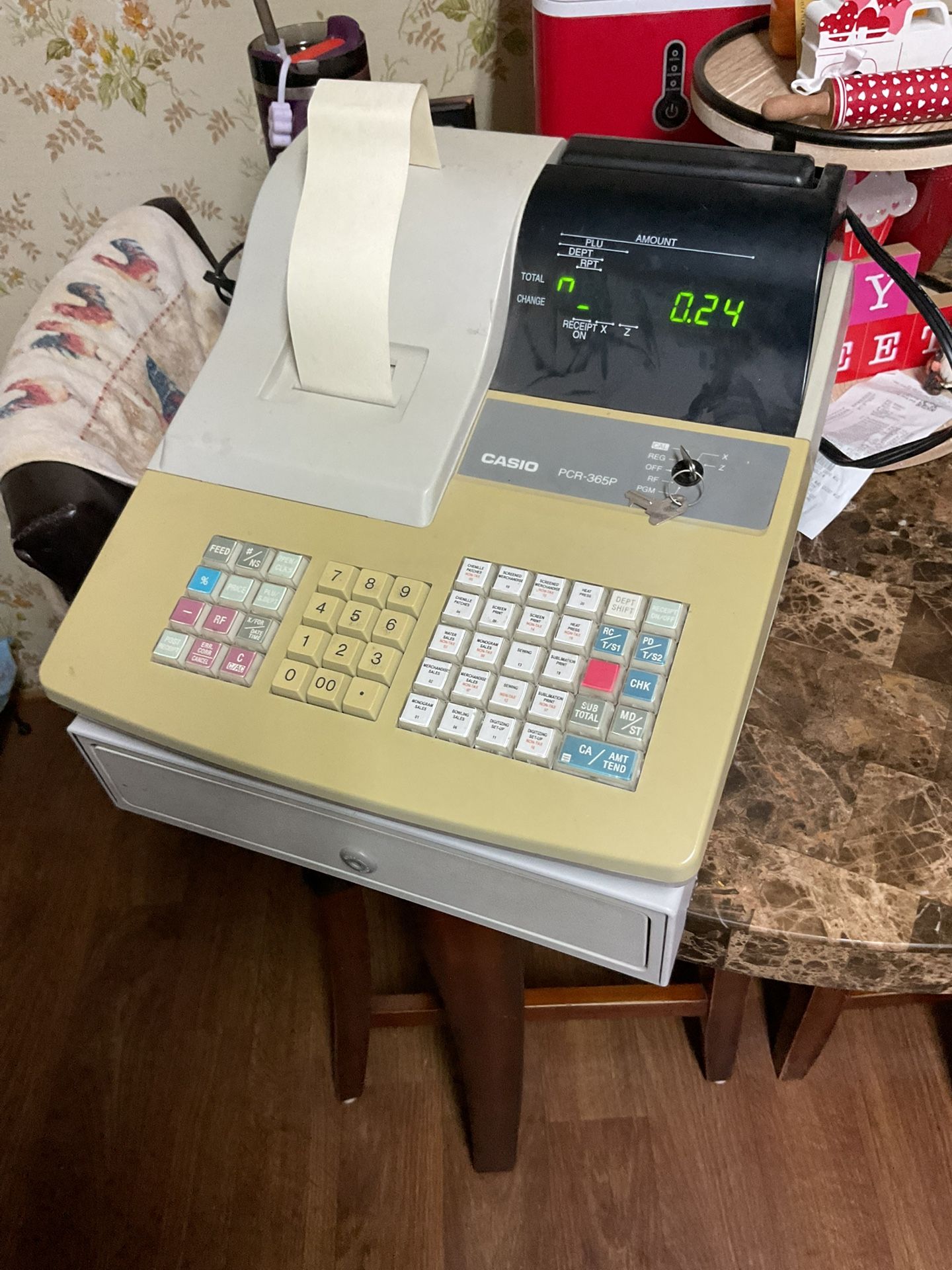 Working Cash Register
