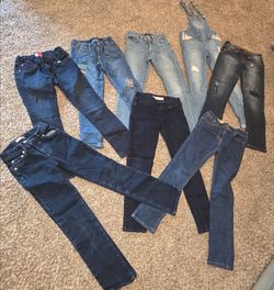 Girls size 10 jeans 👖 
Bundle Deal set of 8