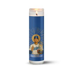 Shohei Ohtani Dodgers Tribute Candle