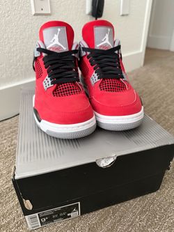 Red Jordan 4s