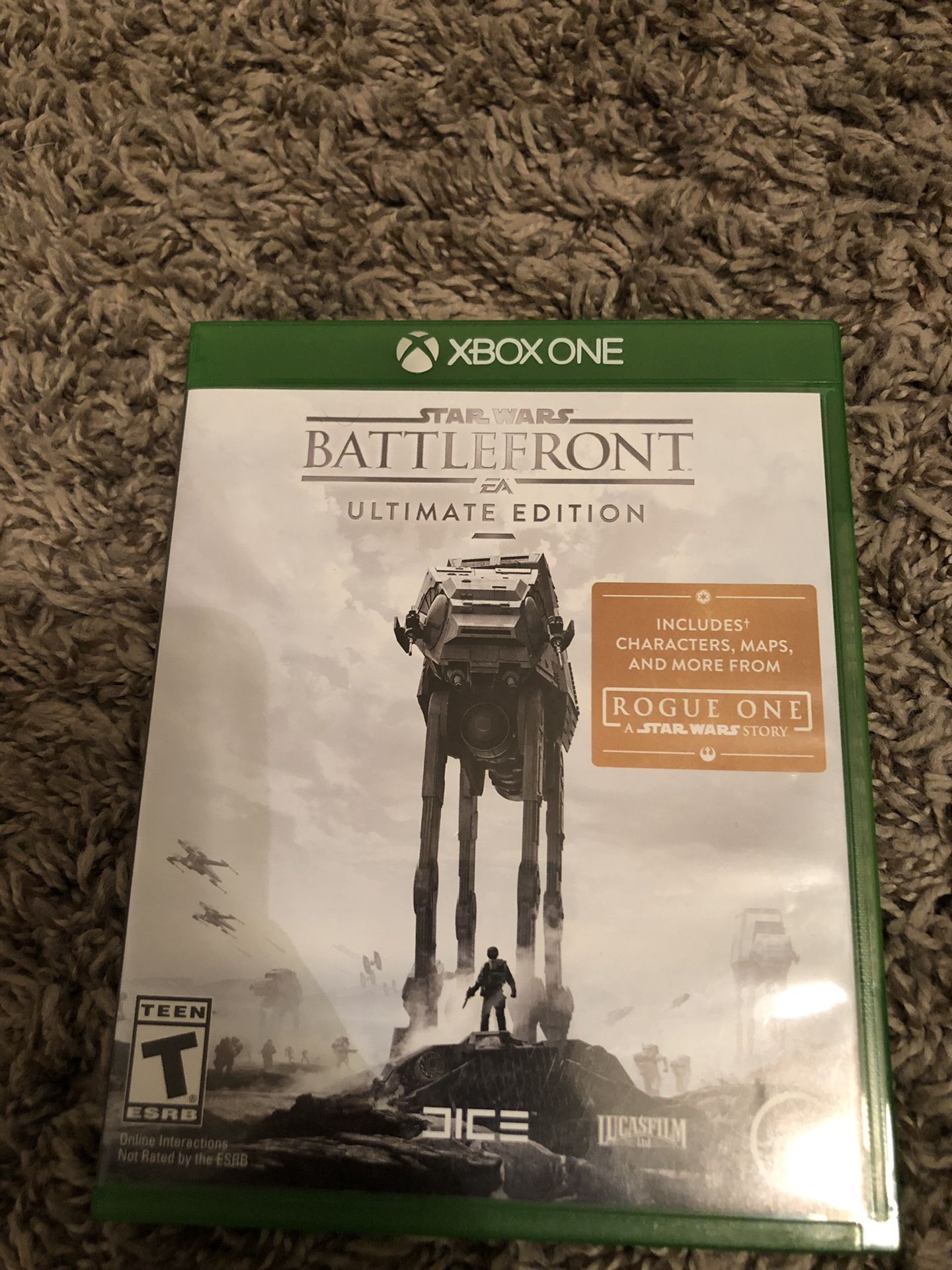 Star Wars battlefront ultimate edition XBOX ONE