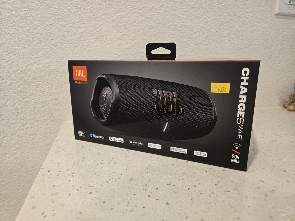 JBL Charge 5 Wi-Fi Portable Speaker