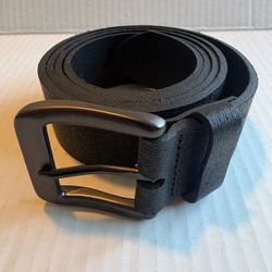 Levi's Men's Dress Belt Black XL 42-44 Metal Buckle Adjustable 1.5 in